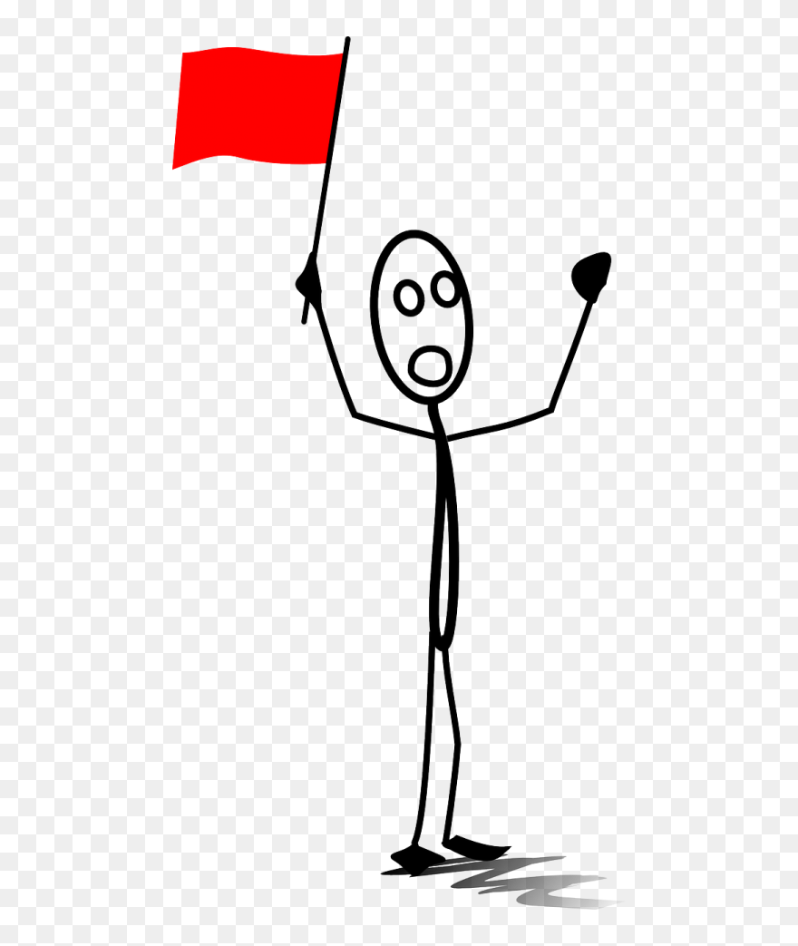 Goliath - Clipart - Clip Art Red Flags - Png Download