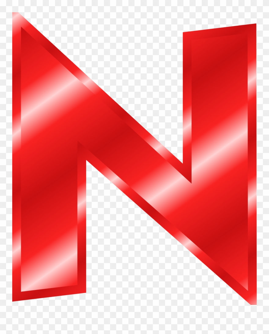 All Photo Png Clipart - Letter N Red Clipart Transparent Png