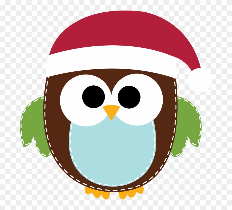 Christmas ~ Christmas Clip Art Borders Free Download - Clip Art Christmas Owls - Png Download