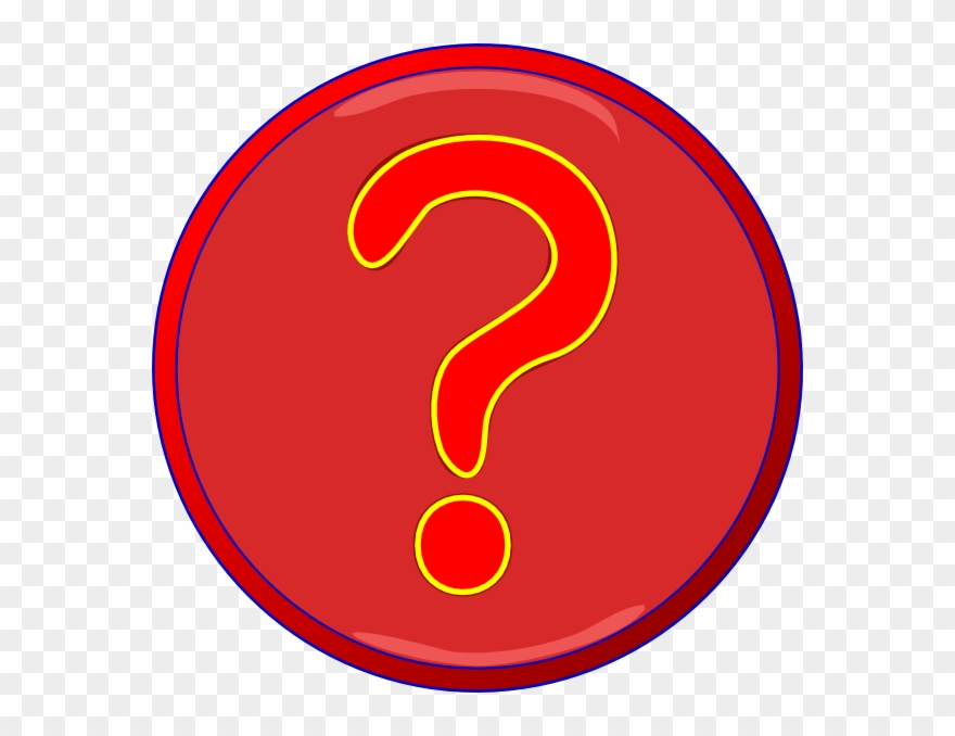 Original Png Clip Art File Red Question Mark Inside Transparent Png