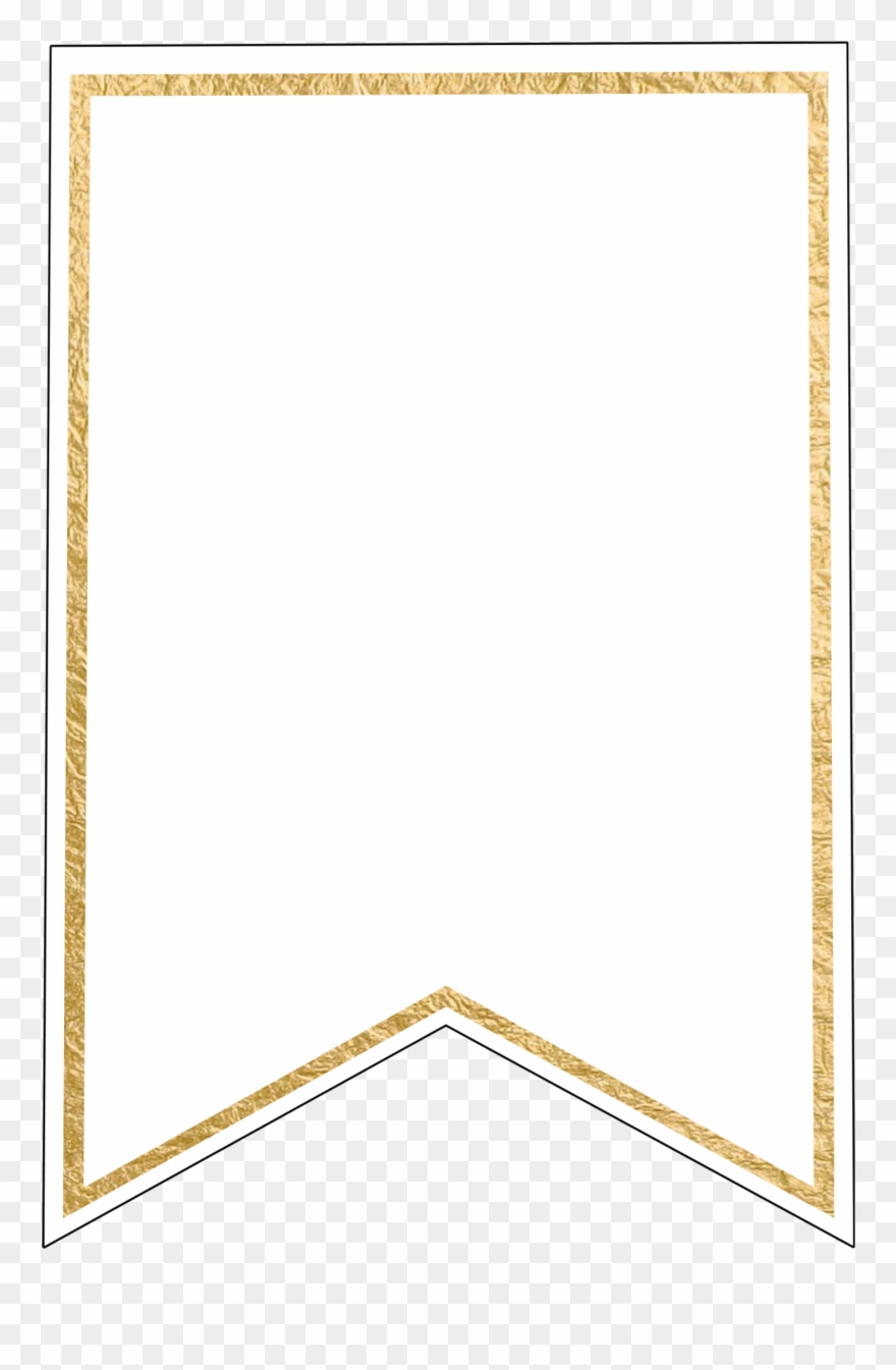 Free Pennant Banner Template, Download Free Clip Art, - Letter N Banner - Png Download