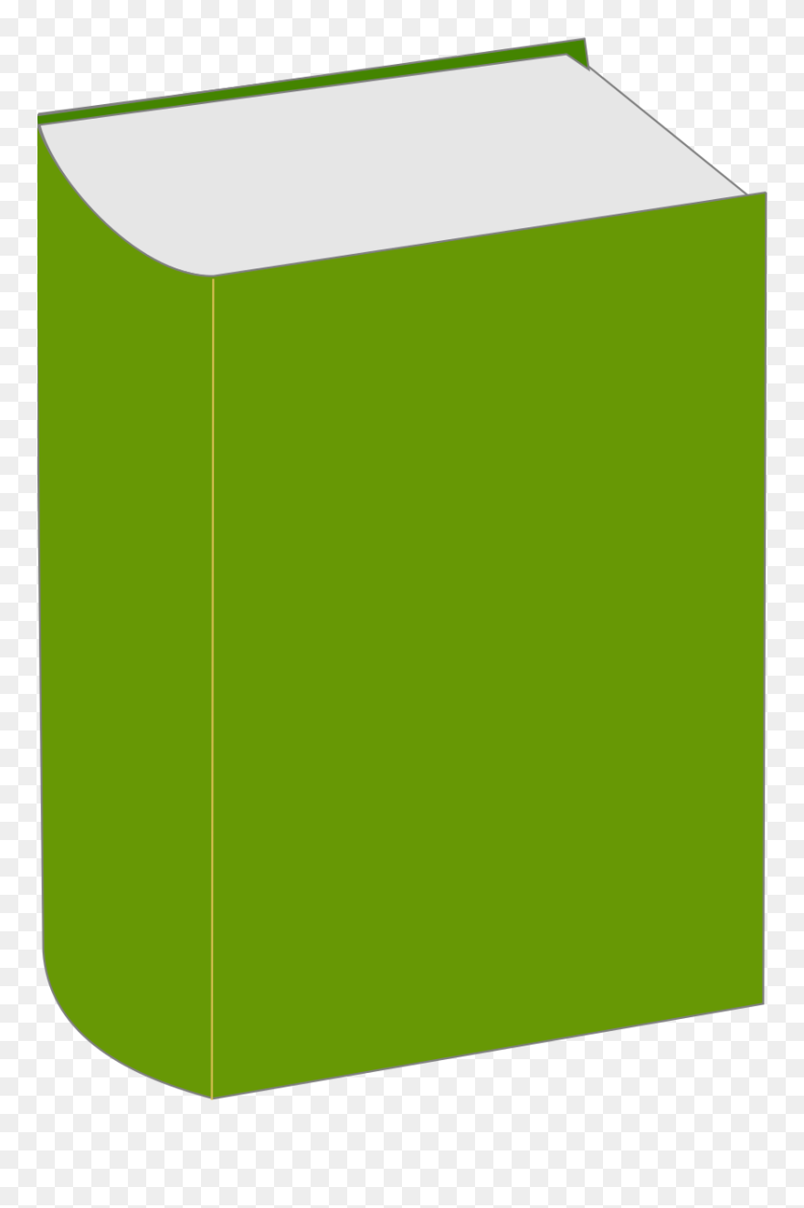 Green Book Clip Art - Small Book Clipart - Png Download