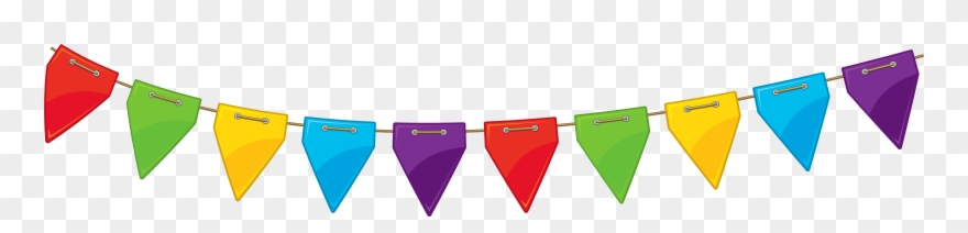 Flag Clipart Streamer - Streamer Clip Art - Png Download