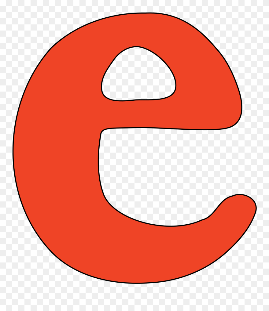 All Photo Png Clipart - Clip Art Of Letter E Transparent Png