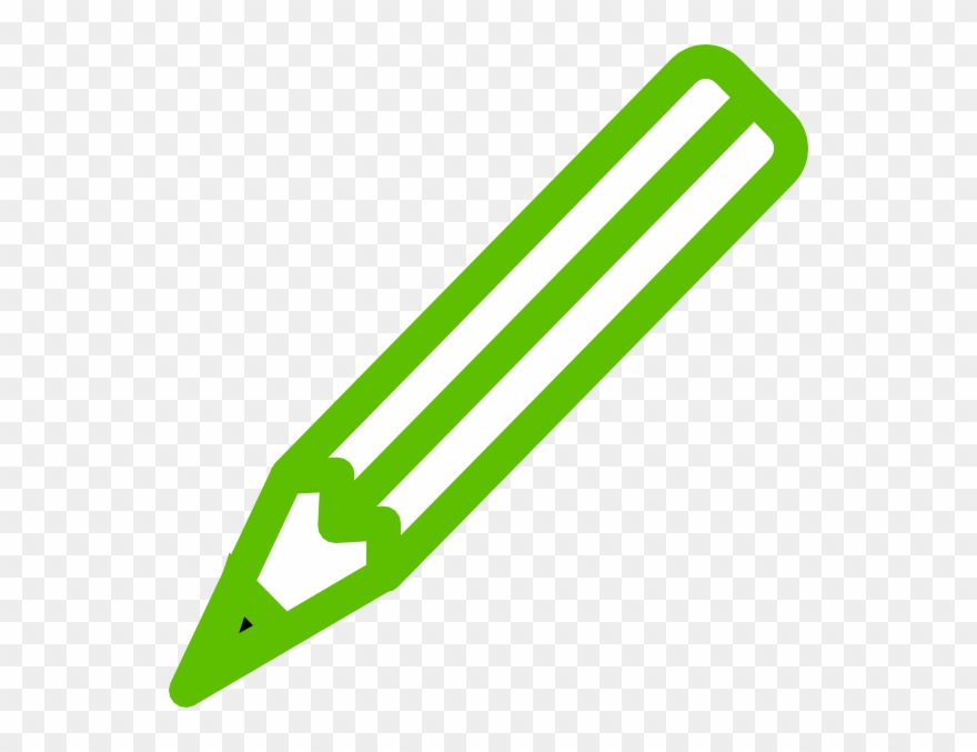This Free Clip Arts Design Of Green Pencil - Green Pencil Icon Png Transparent Png