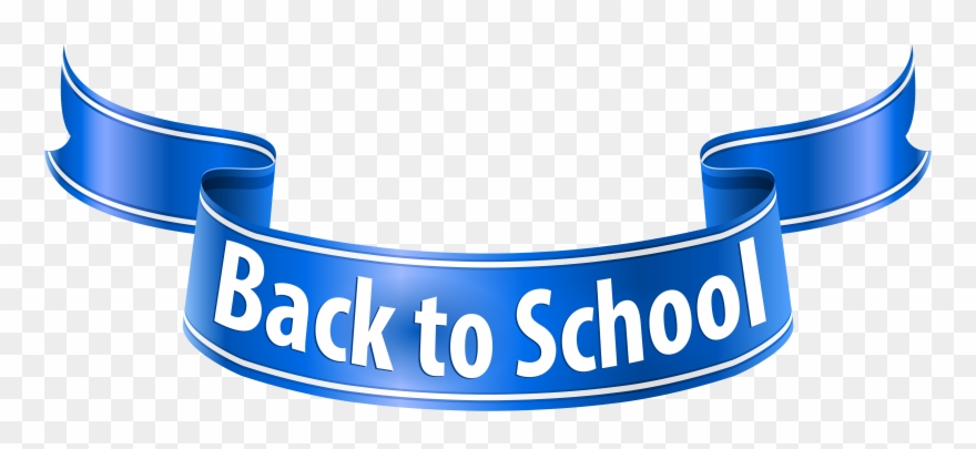 Back To School Ribbon Png Clipart