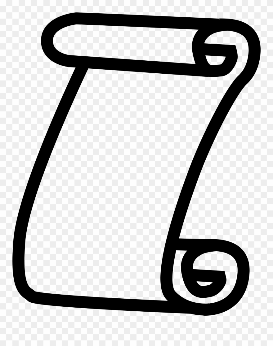 Scroll Icon Throughout Scroll Clipart - Scroll Icon Png Transparent Png