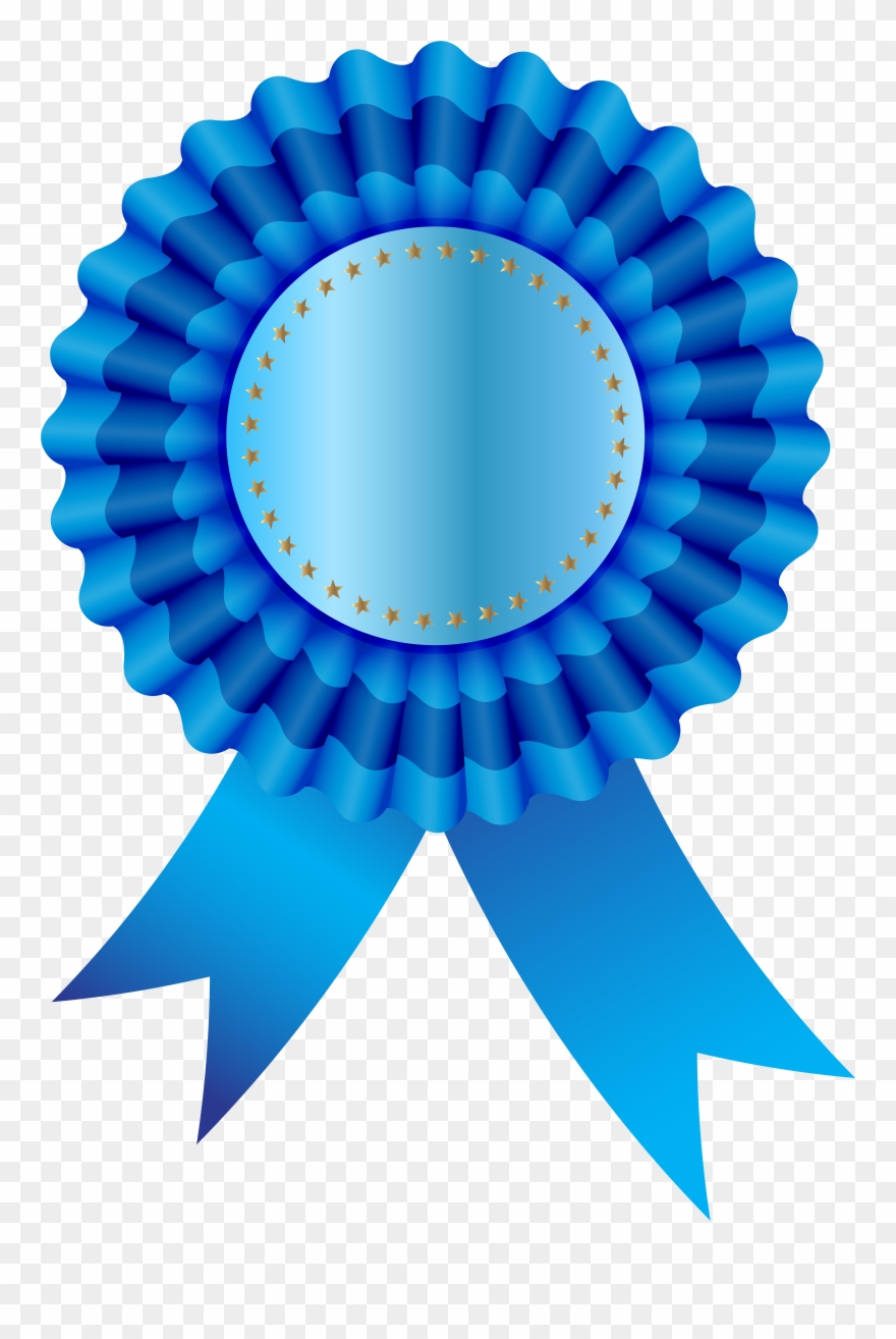 Blue Seal Ribbon Free Png Clip Art Image Transparent Png