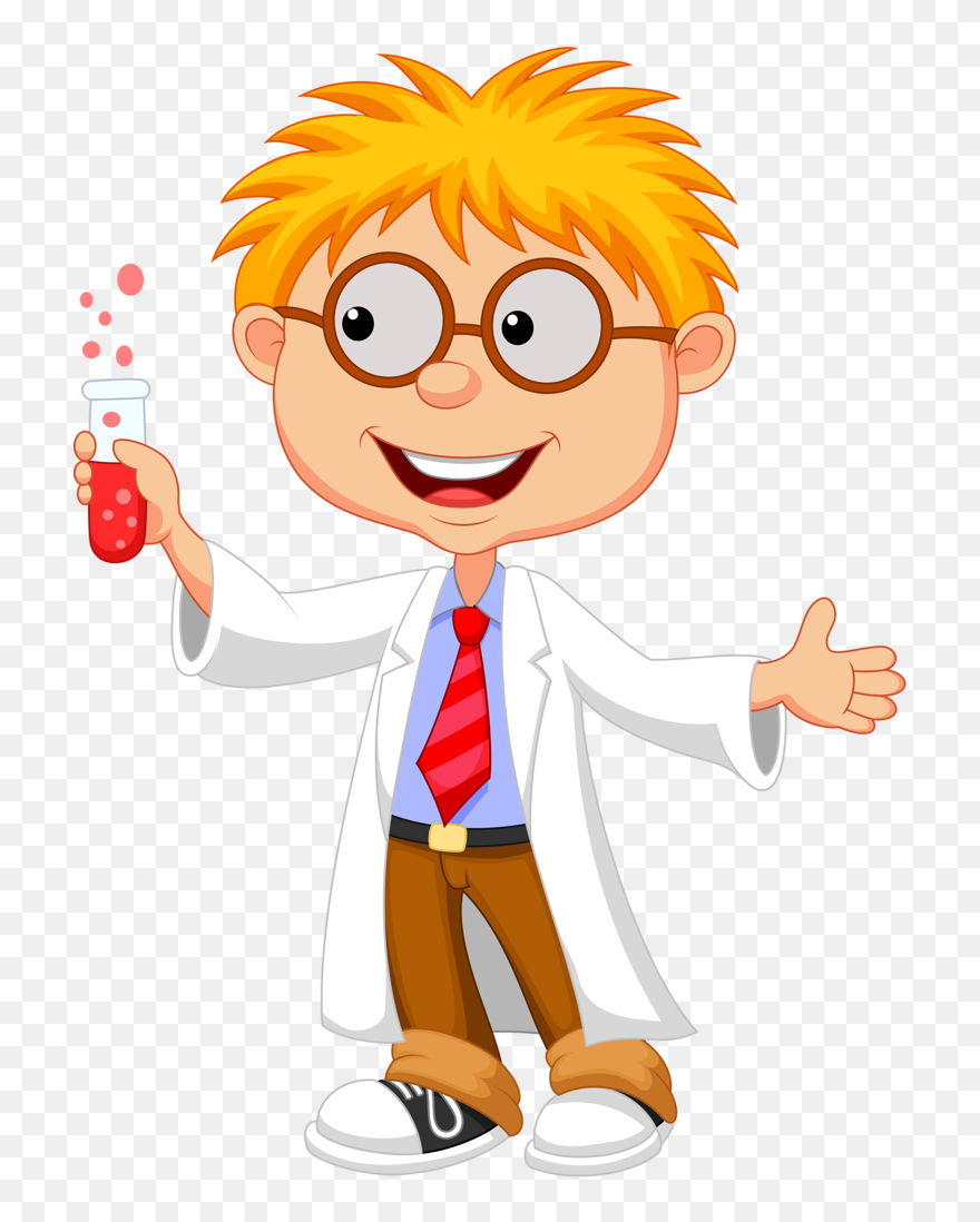 Фотки Science For Kids, Science Experiments Kids, Preschool - Scientist Cartoon Kid Clipart