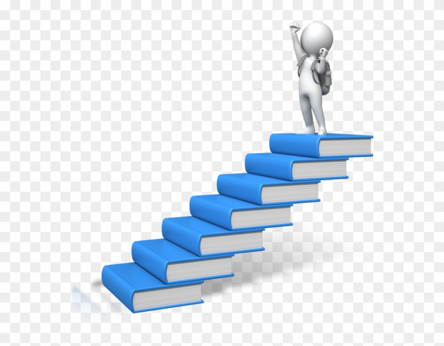 Reading Success Clipart - Animation For Students Studying - Png Download