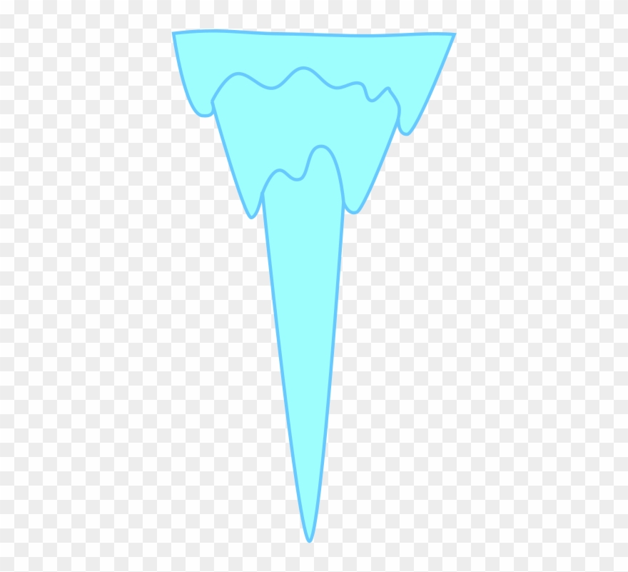 Free Icicle Clip Art - Ice Spike Clipart - Png Download