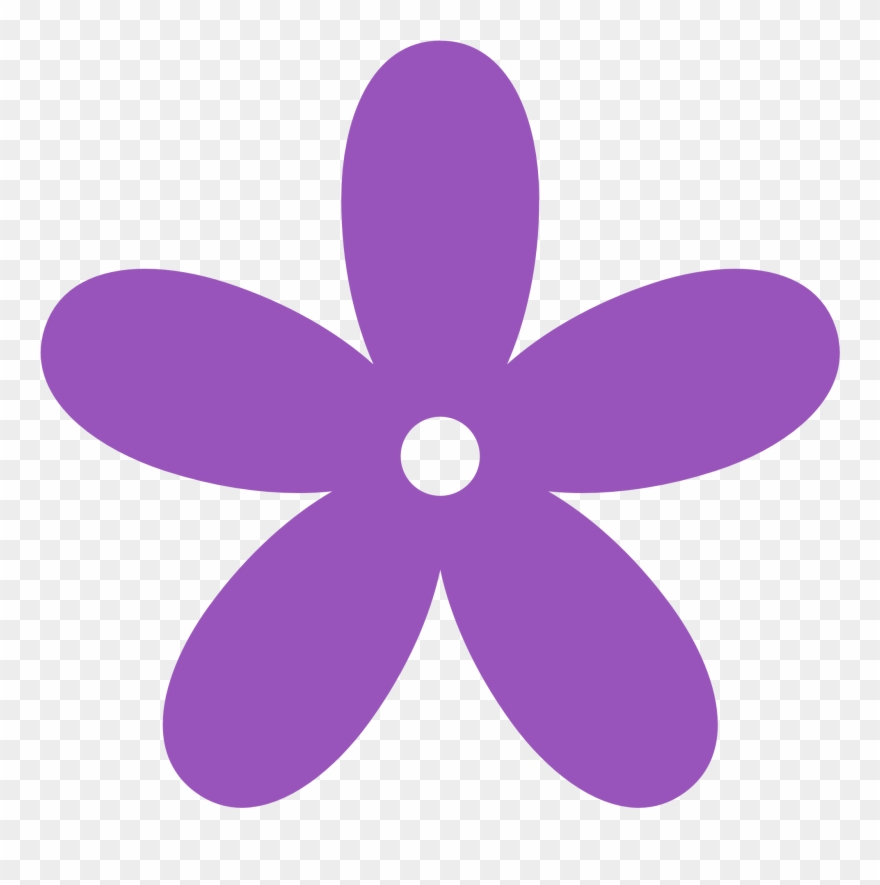 Banner Transparent Clipart Flowers To Color - Lavender Flowers Clip Art - Png Download