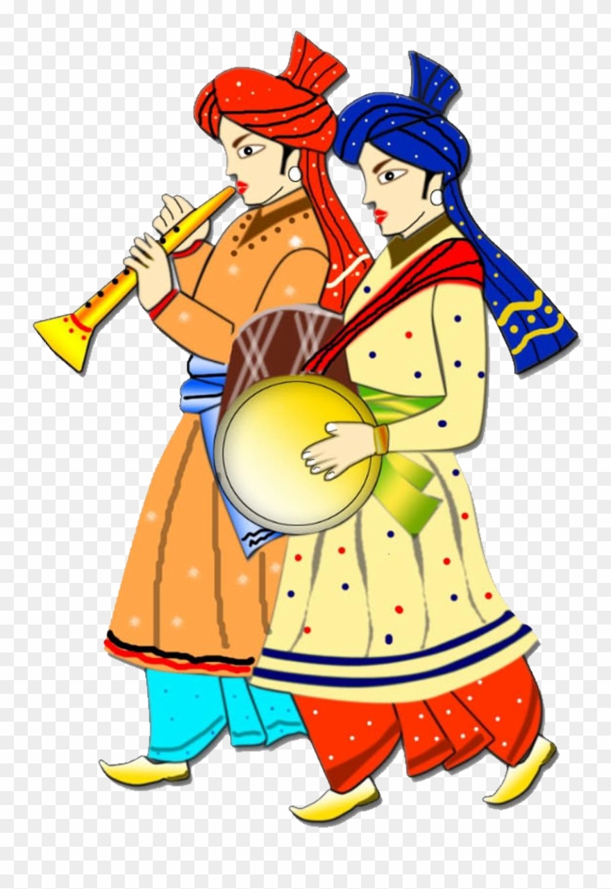 Saree Painting, Wedding Card Design, Wedding Cards, - Wedding Clipart Png Transparent Png