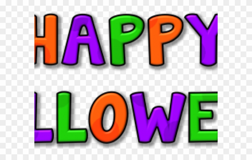 Halloween Clipart Kindergarten - Free Happy Halloween Clipart - Png Download