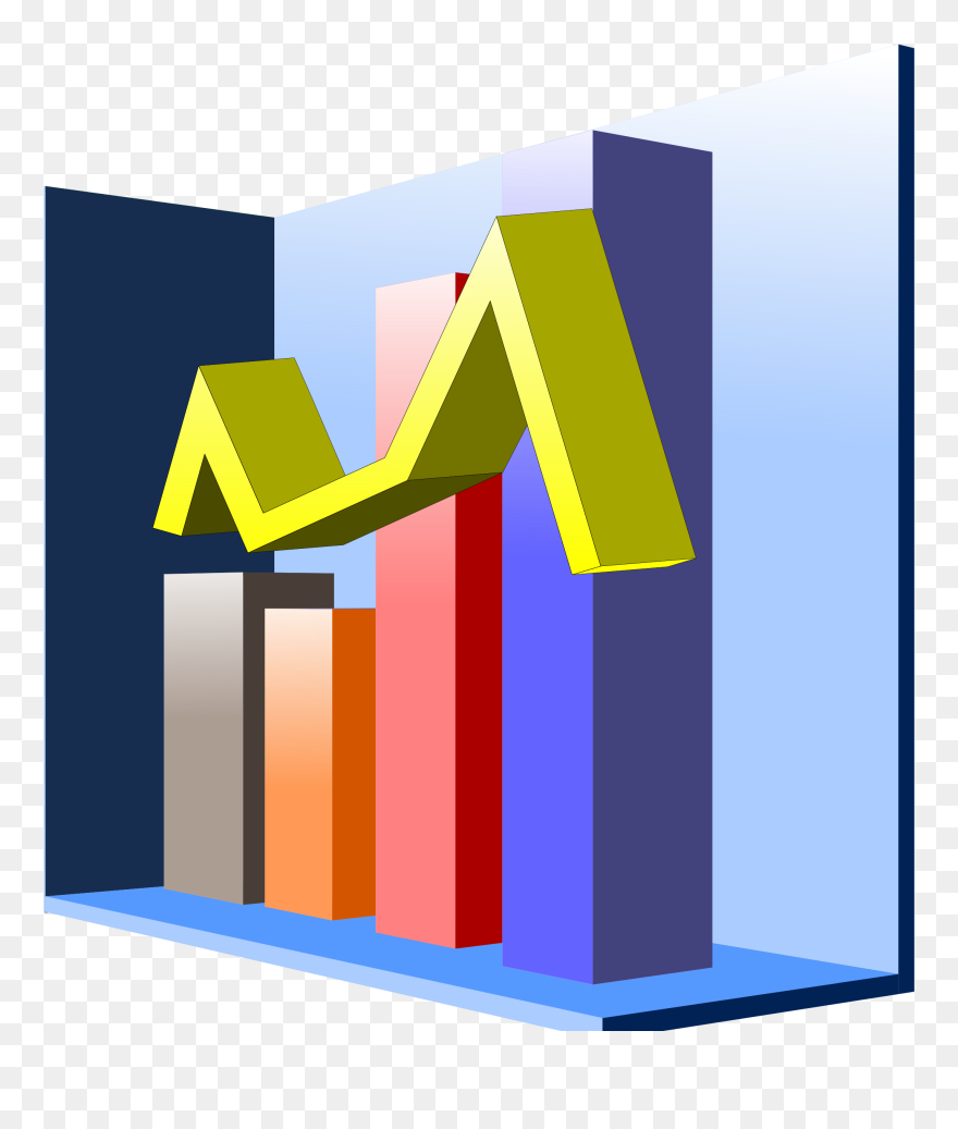 Chart Clipart Bar Chart Clip Art - Chart - Png Download