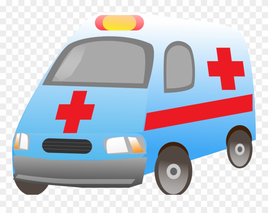 Ambulance Clipart Vector Clip Art Free Design - سيارة اسعاف رسوم متحركة - Png Download