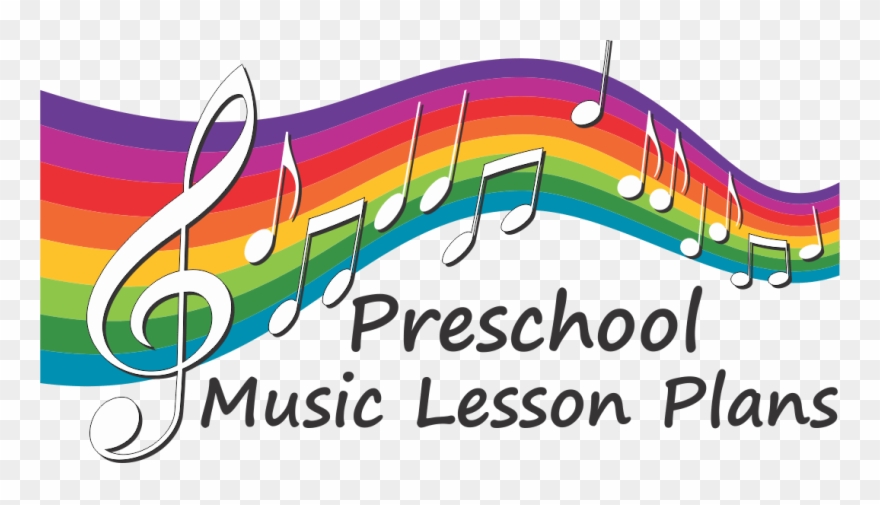 Rainbow With Music Notes Clipart