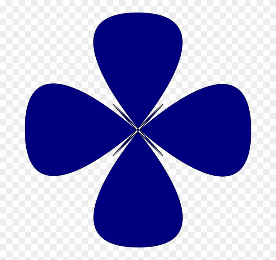 Blue Rounded Star Flower Design Svg File - Star Flower Png Clipart