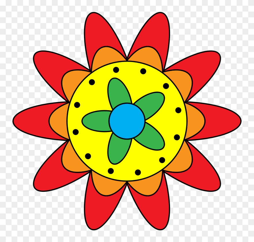 Floral Design Flower Geometry Line Computer Icons - Vector Graphics Clipart