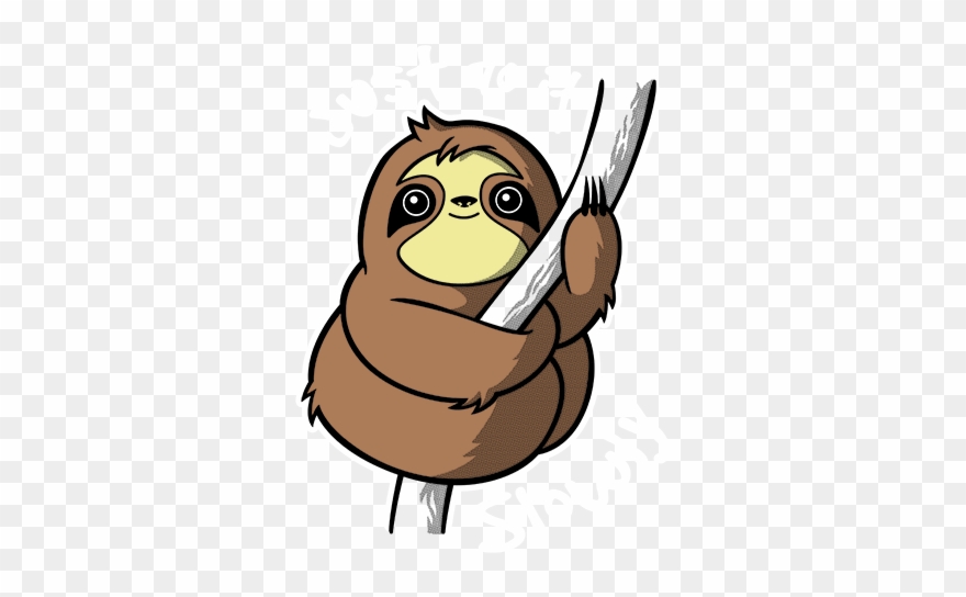 Limited Edition Cheap Daily T Shirts - Sloth Just Do It Slowly Tote Bag Clipart