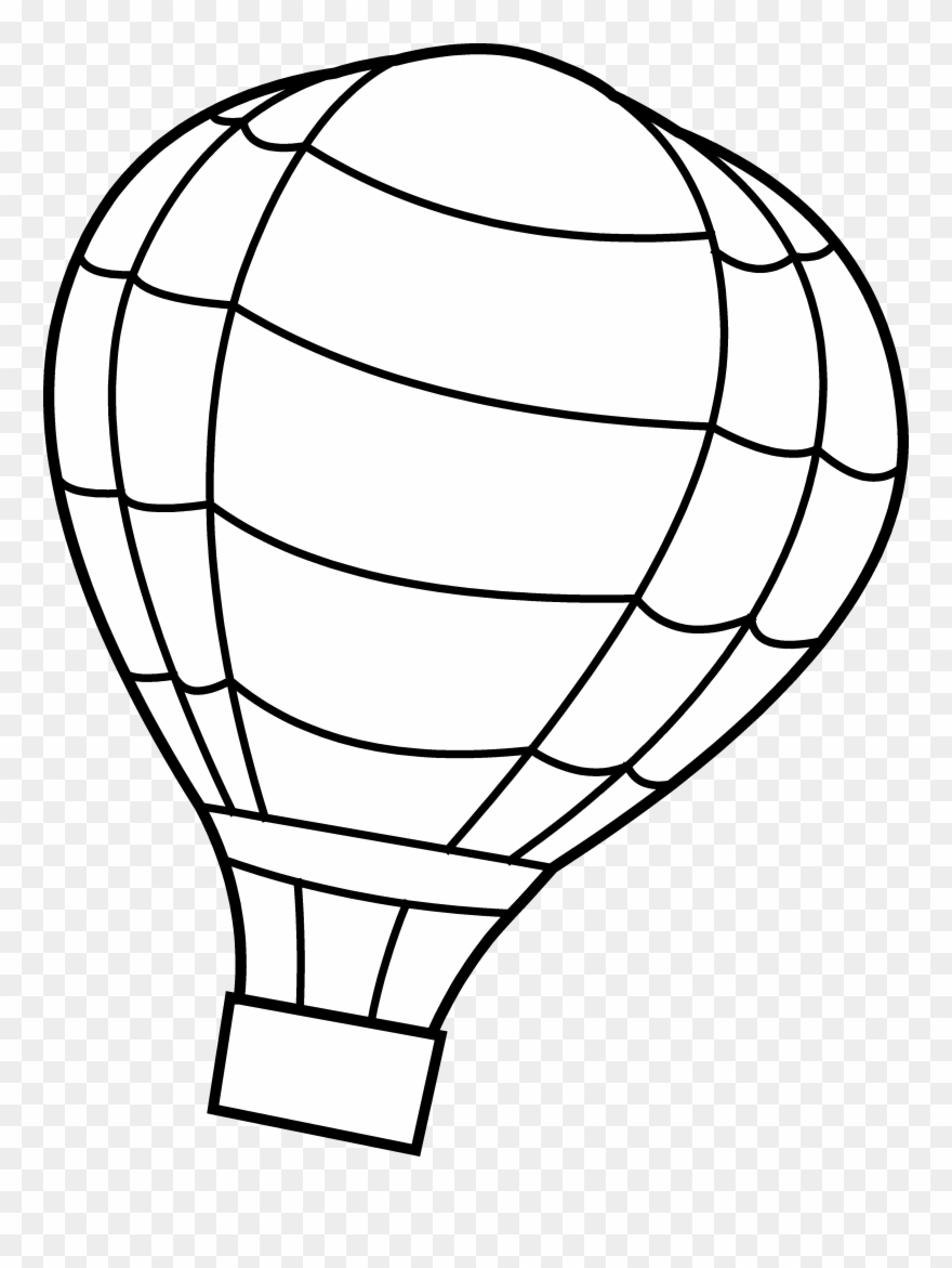 Energy Hot Air Balloon Templates Pin By Biker Jacket - Hot Air Balloon For Coloring Clipart