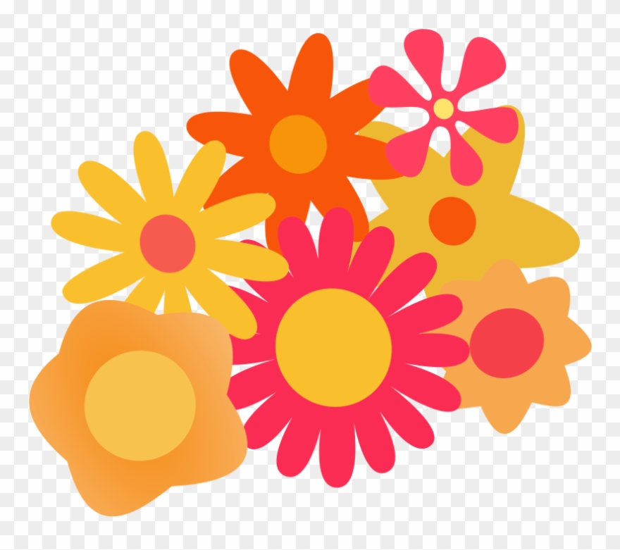 Cartoon Flower Design Images Pictures - Flower Cartoon Clipart Png Transparent Png