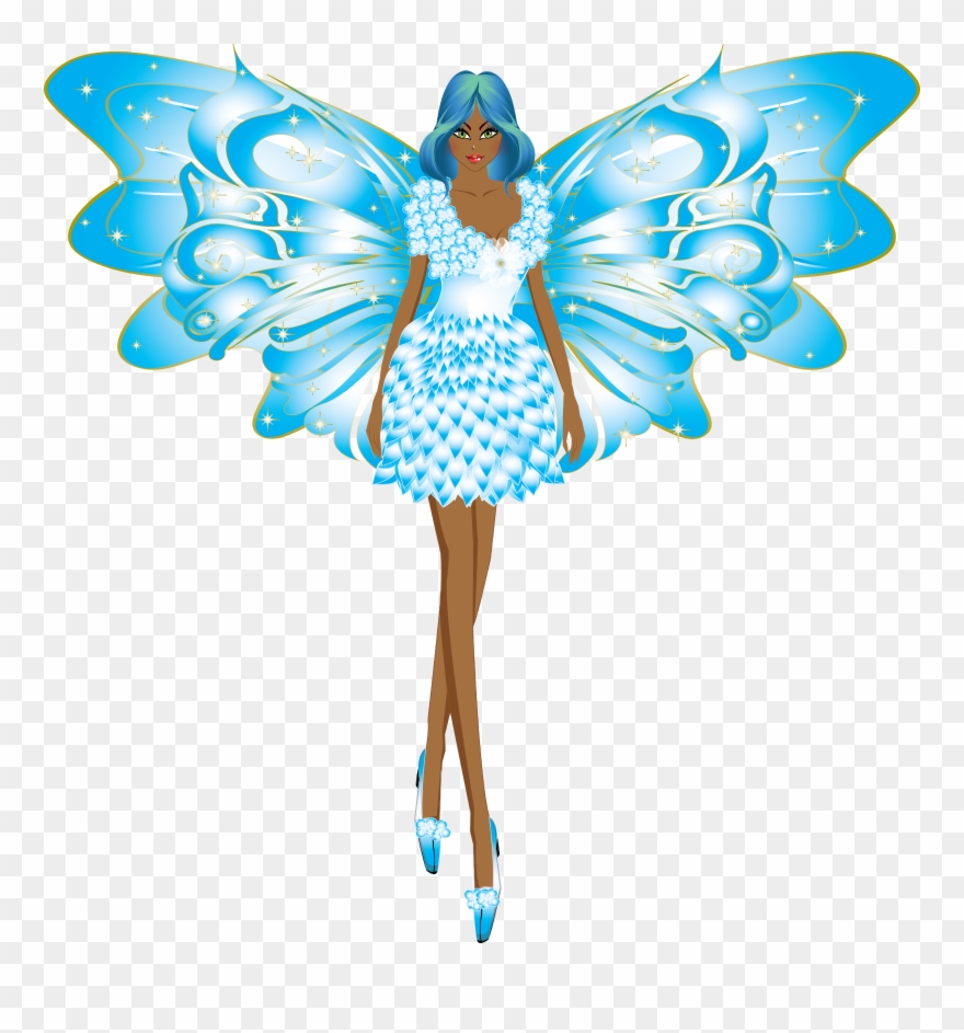 Fairy Clipart And Digital Paper , Fairies,fairy Clip - Clip Art - Png Download