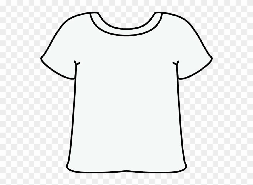White Tshirt - Plane T Shirt White Clipart