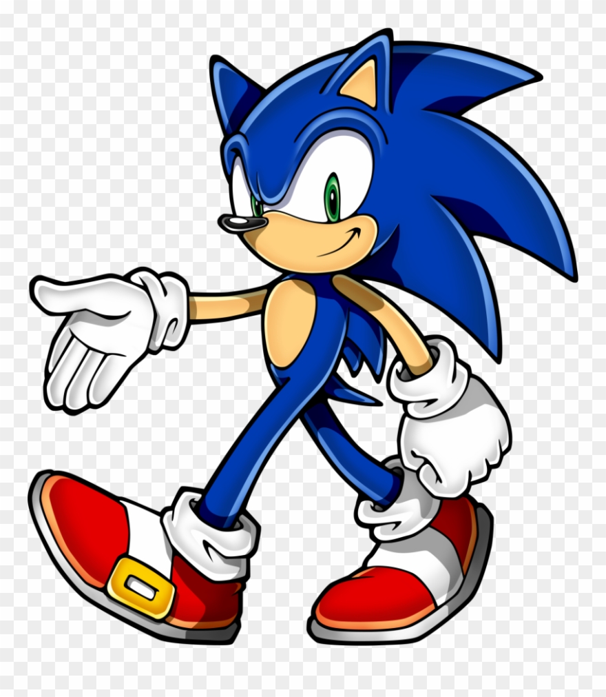 Sonic Clip Art - Sonic The Hedgehog - Png Download
