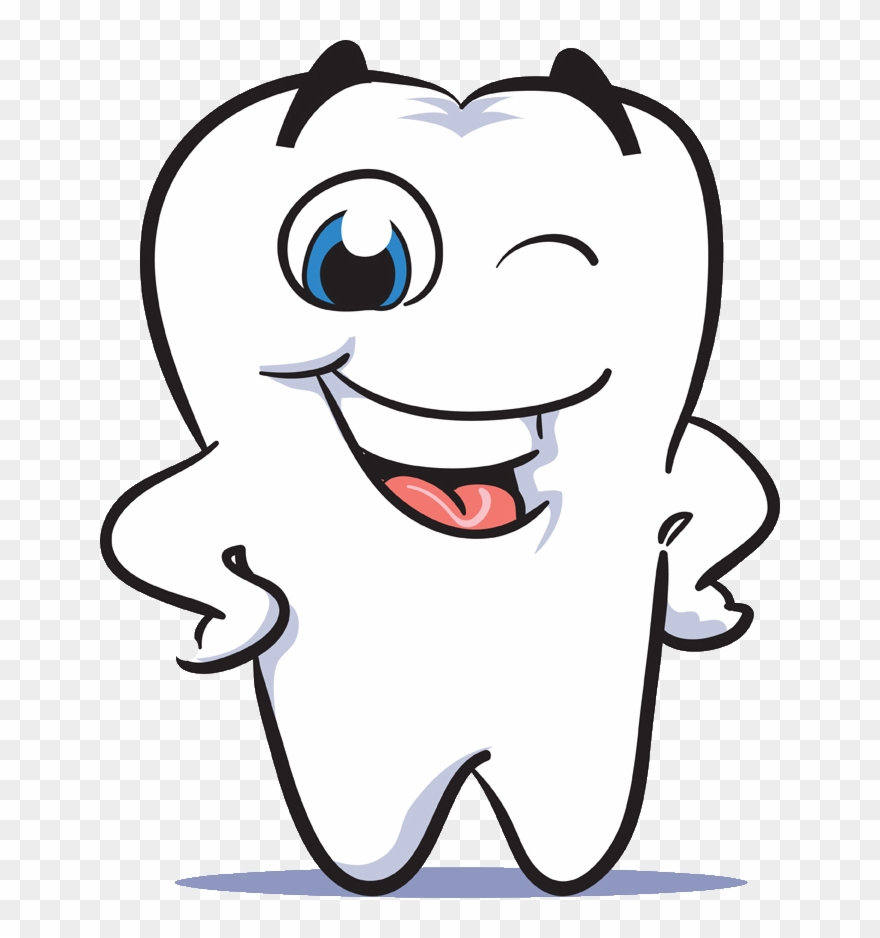 Tooth Cavities In Teeth Clipart Free Clip Art Images - Dental Tooth Clipart - Png Download