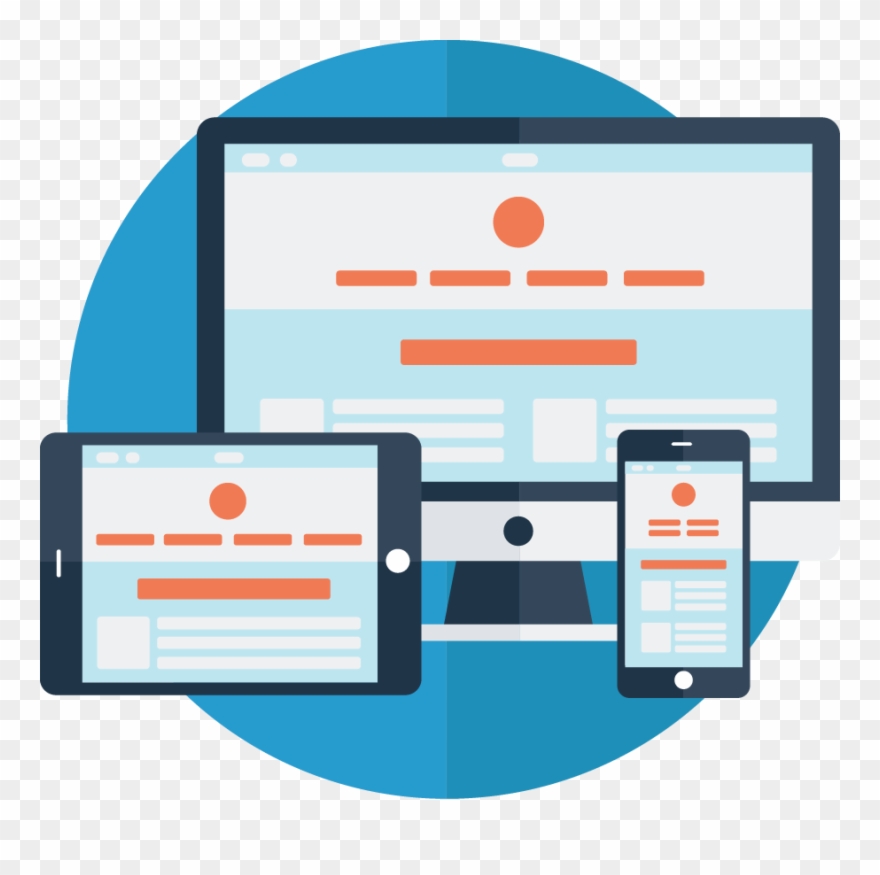Create A Beautiful, Mobile-friendly Website - Website Platform Clipart