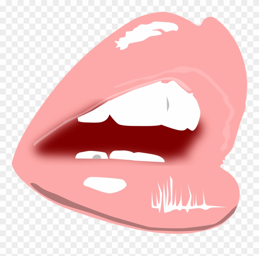 How To Make Lipstick Using Natural Materials - Lips Drawing Png Clipart