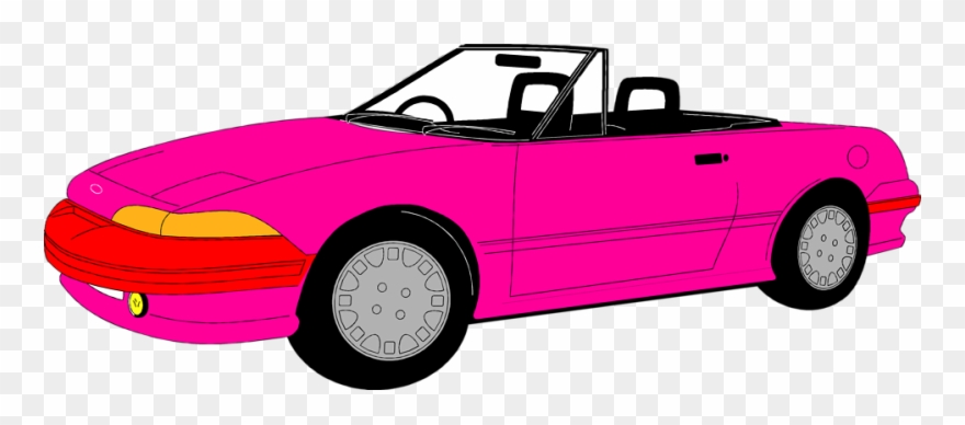 Understanding Nascar Racing Amp Its Related Concepts - Car Pink Clip Art - Png Download