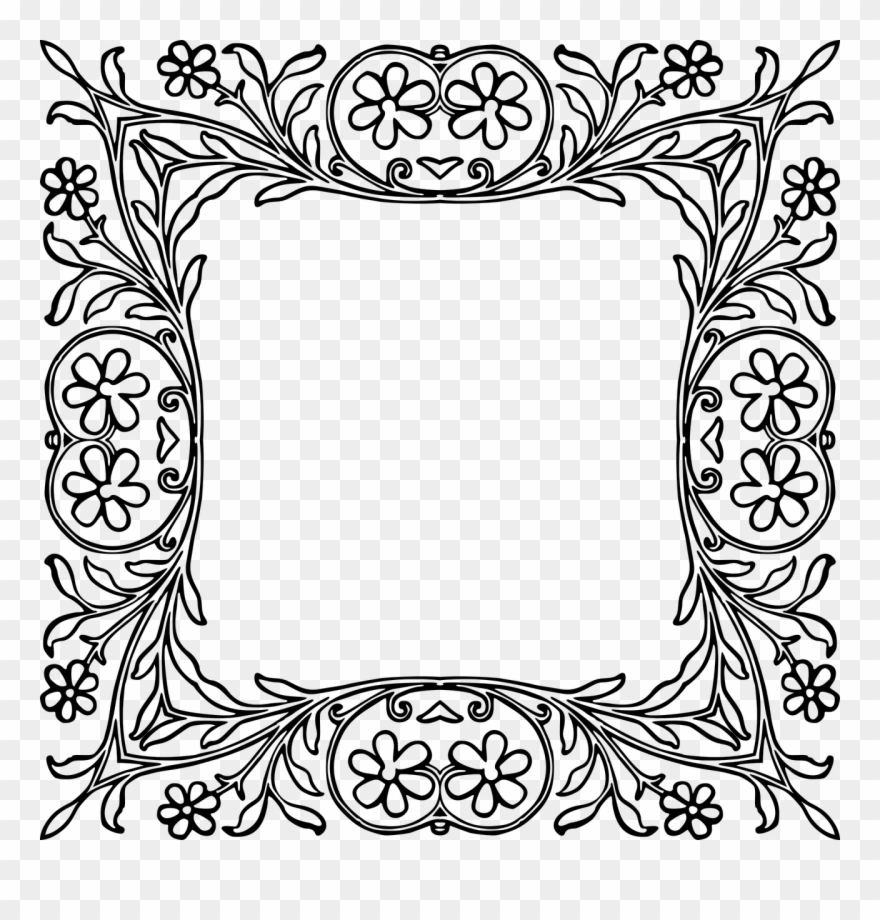 Picture Frames Decorative Arts Software Design Pattern - Picture Frame Clipart