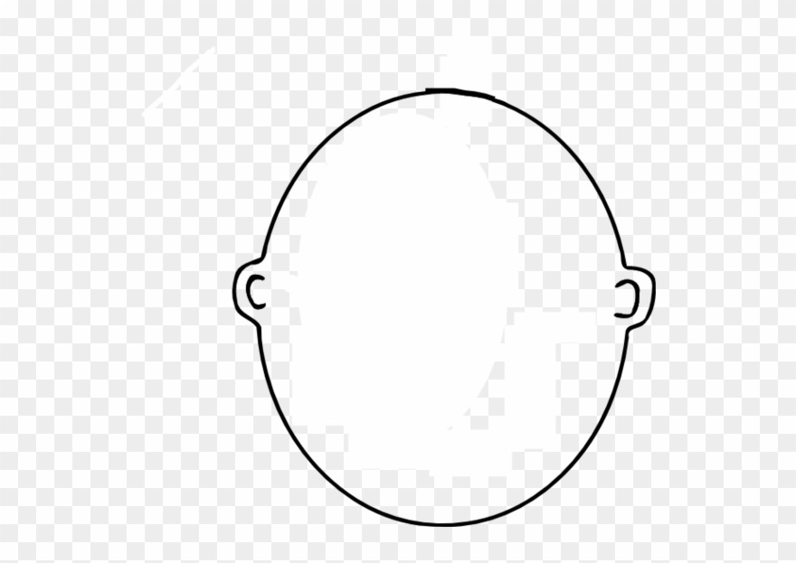 Templates Clipart Face - Face Coloring Page - Png Download