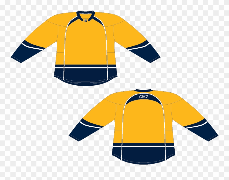 Images Of Nhl Tonibest Com Blank - Field Hockey Jersey Template Clipart