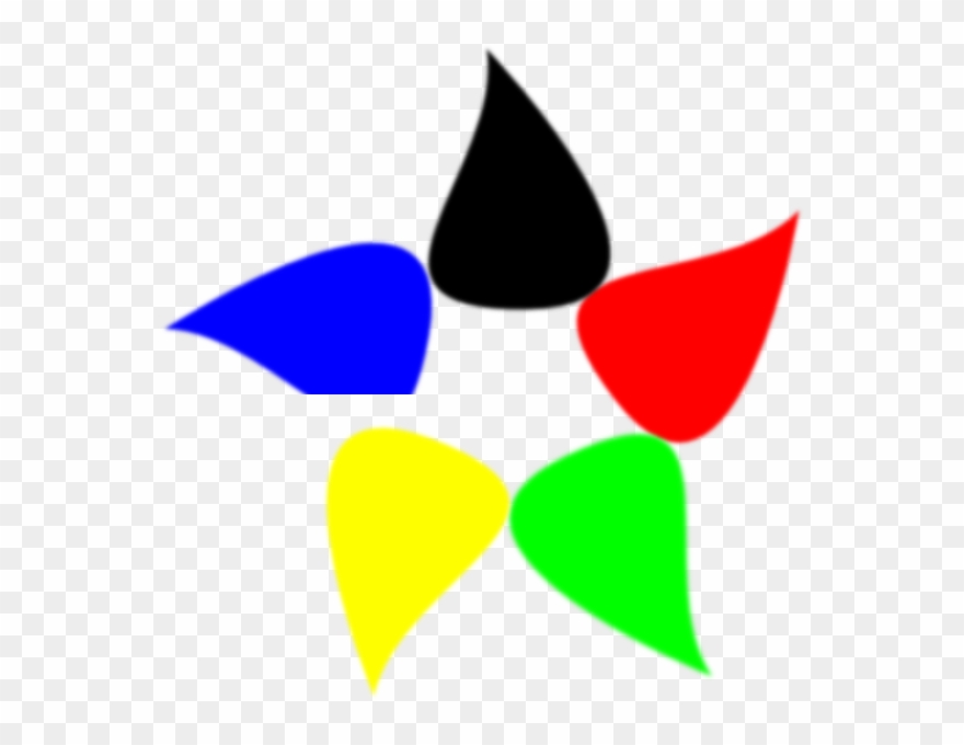 Colorful Stars Clipart - Png Download