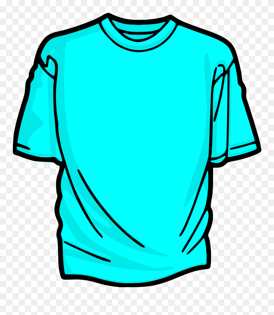 Blank Tshirt Clip Art - Yellow Shirt Clipart - Png Download