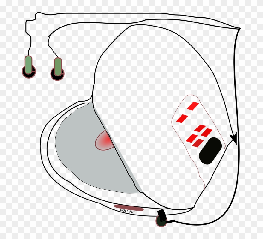 Headphone Clipart Cd Player - Discman Clipart - Png Download