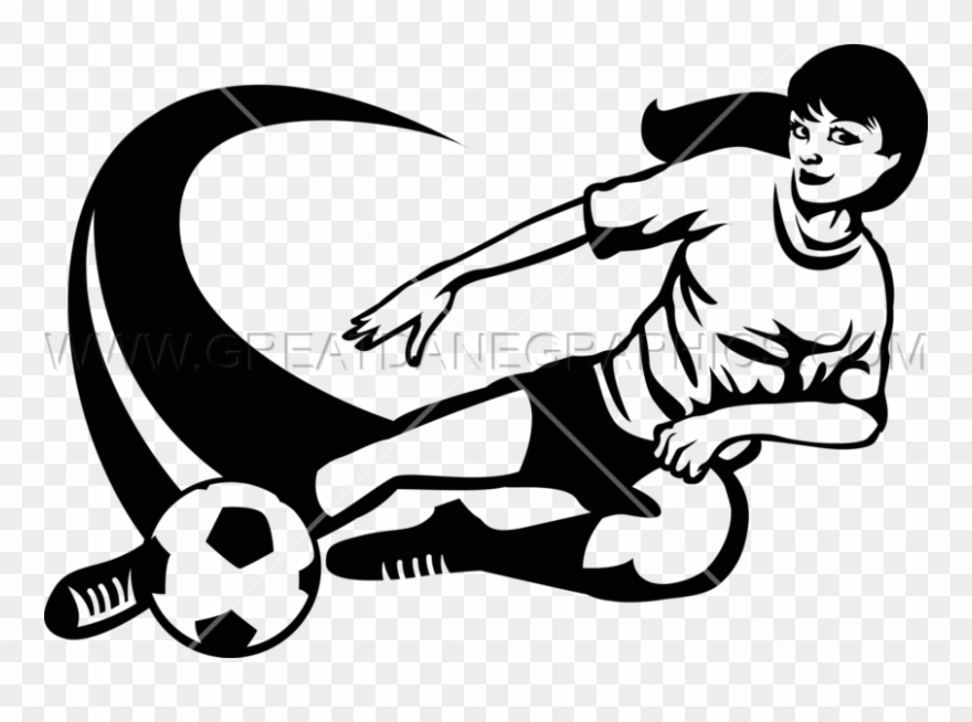 Printed T Shirt Clipart Printed T Shirt Sliding Tackle - Soccer Slide Tackling Transparent Background - Png Download