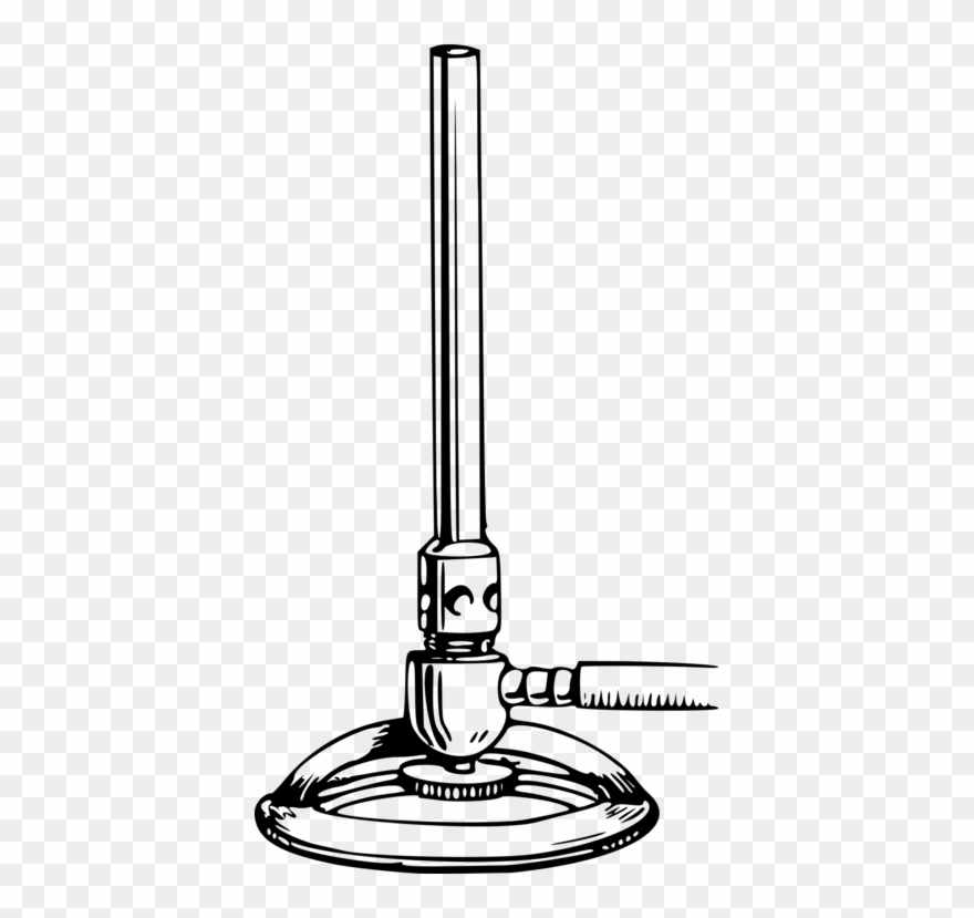 T-shirt Bunsen Burner Gas Burner Dr - Clip Art Bunsen Burner - Png Download
