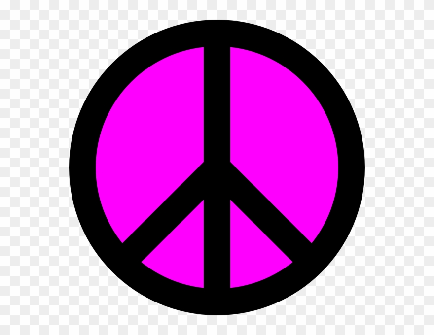Kim Peace Sign For Allison Clip Art - Peace Signs - Png Download