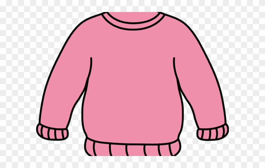 Original - Sweater Clipart Black And White - Png Download