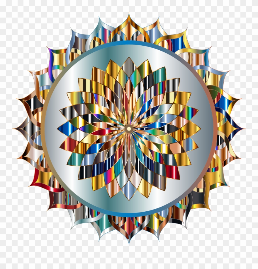 Mandala Line Art Symmetry Abstract Art - Art Clipart