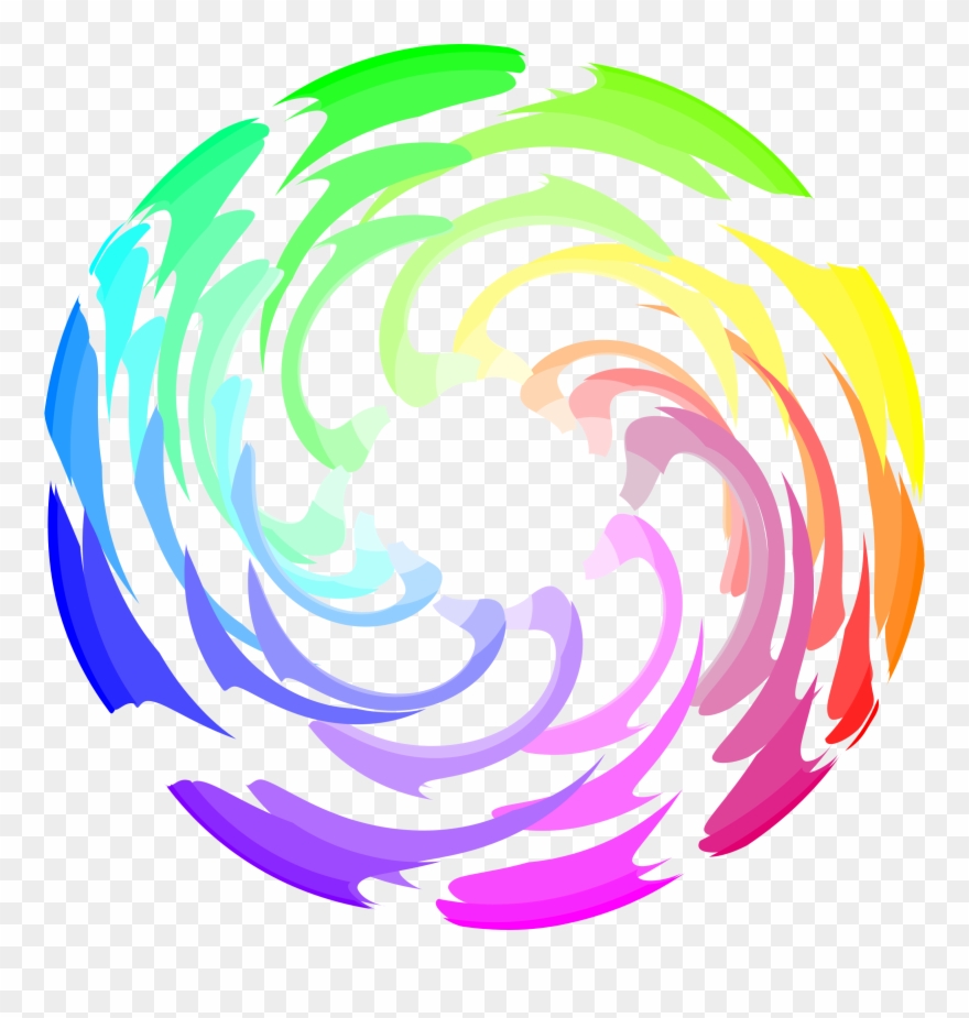 Clipart Abstract School Of Fish - School Of Fish Abstract - Png Download