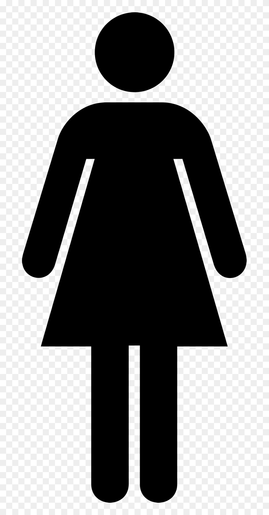 Image Library Library Bathroom Clipart Images - Women Toilet - Png Download