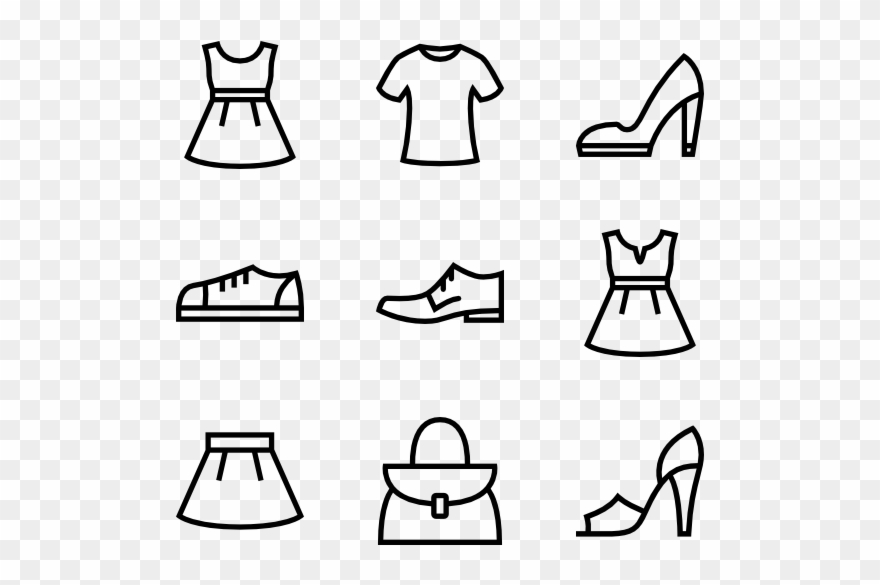 Svg Freeuse Download T Shirt Icons Free - Baju Icon Png Clipart