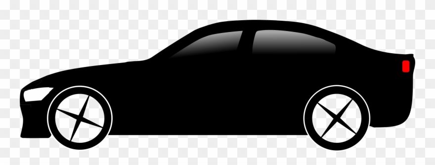 Vehicle Clipart 6 Car - Clip Art Cars Black - Png Download