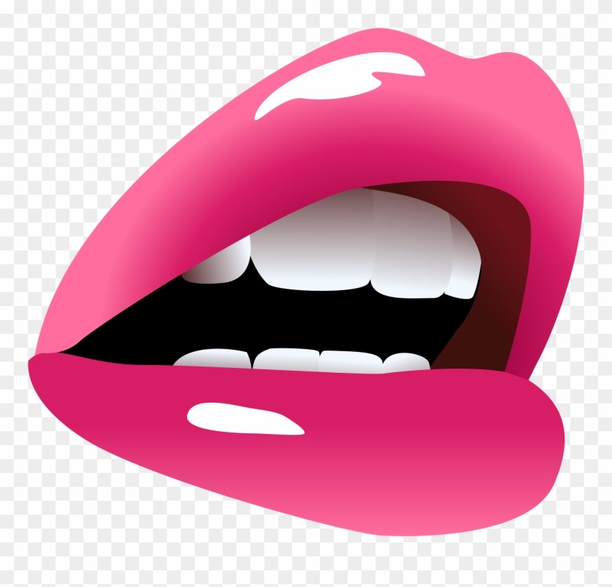 Mouth Pink Png Clipart Image - Mouth Side View Png Transparent Png