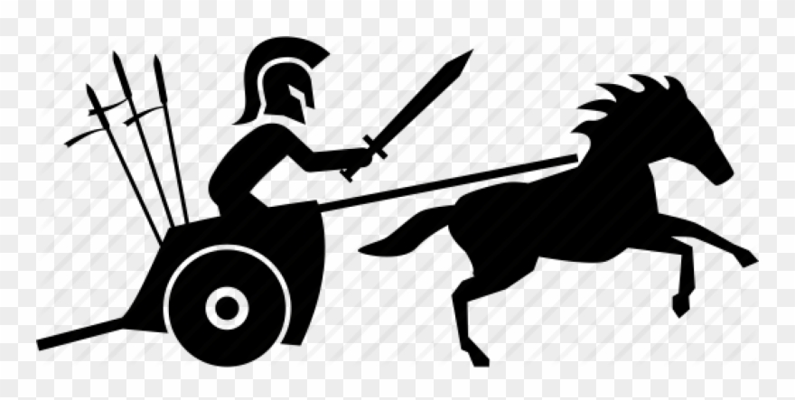 Gladiator Icon Clipart Computer Icons Clip Art - War Chariot Icon - Png Download